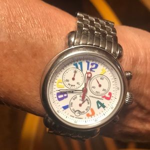 Michele watch silver